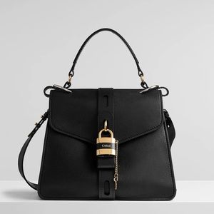 Medium Aby Shoulder Bag In Grained Deerskin